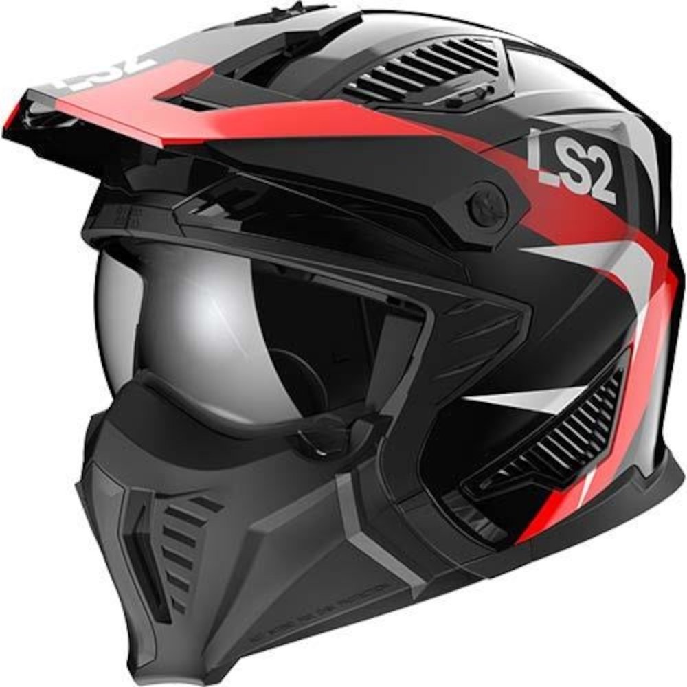 LS2 OF606 Drifter Triality Trial Helmet
