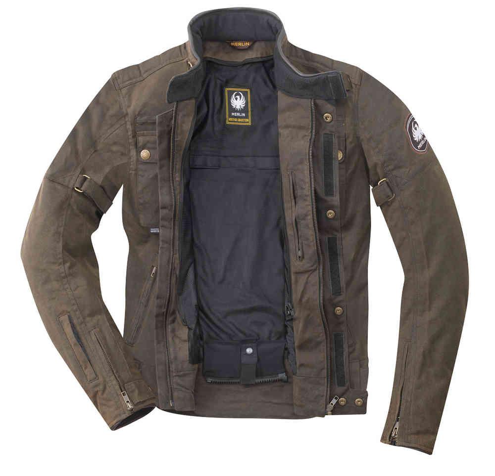 Merlin Barton II Motorcycle Waxed Jacket