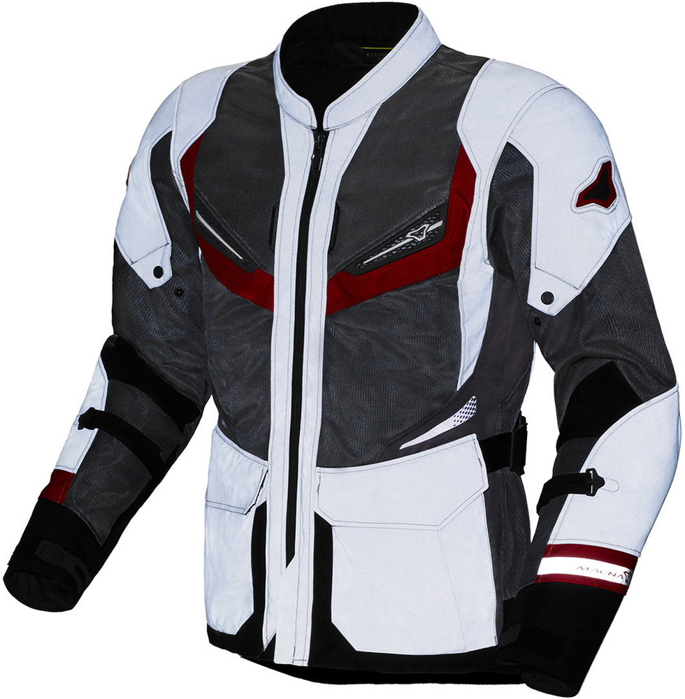 Macna Aerocon NightEye Motorcycle Textile Jacket