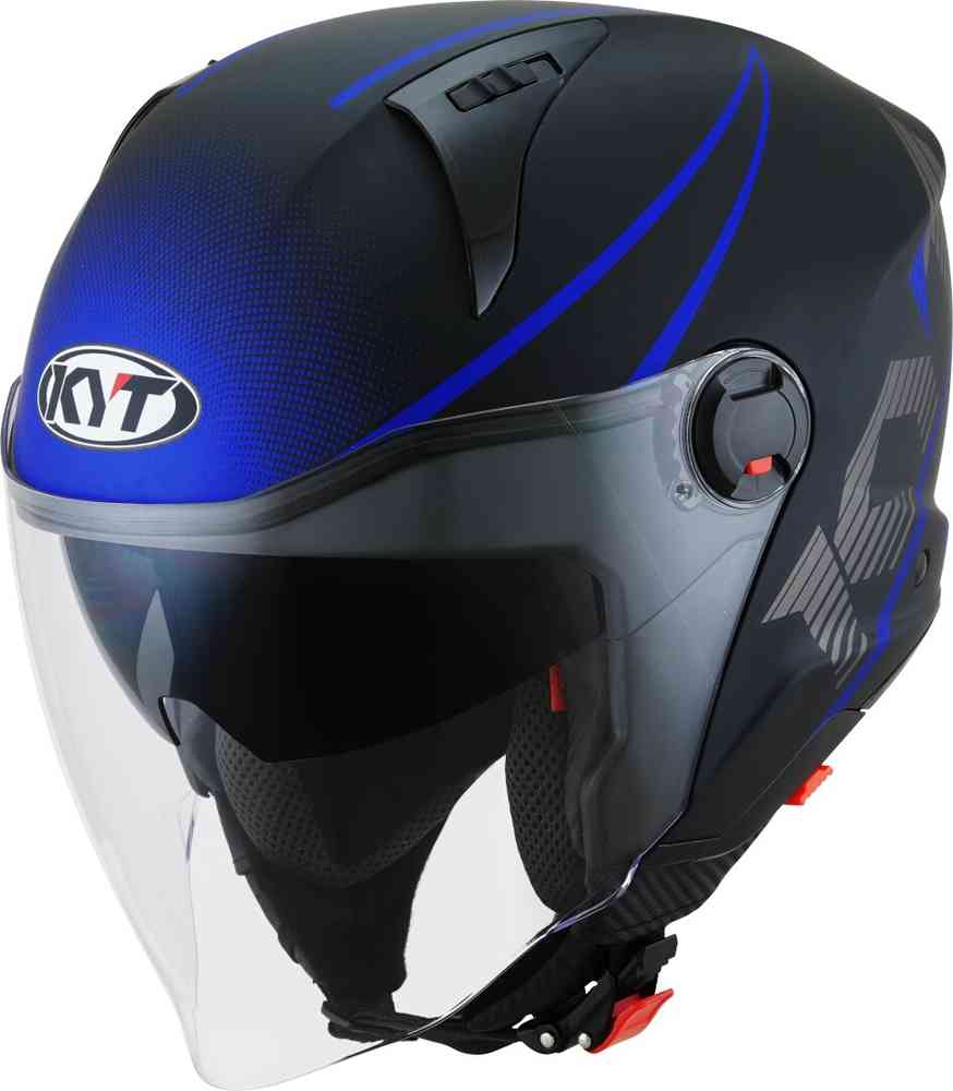 KYT D-City Colorful Jet Helmet