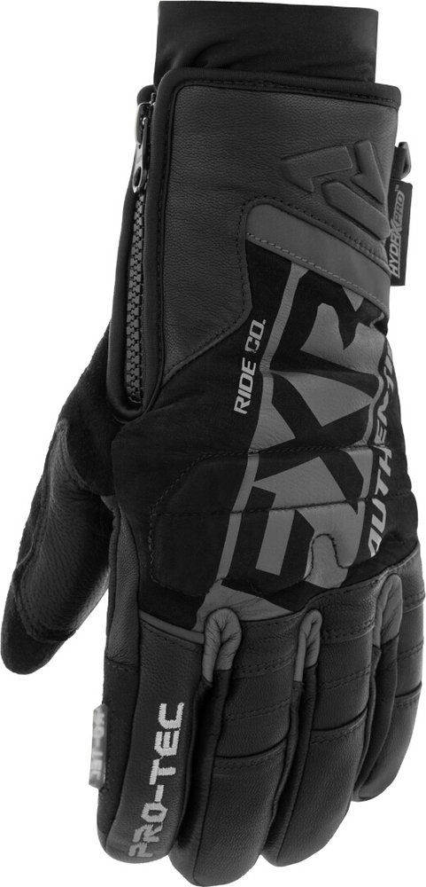 FXR Pro-Tec Leather Snowmobile Gloves