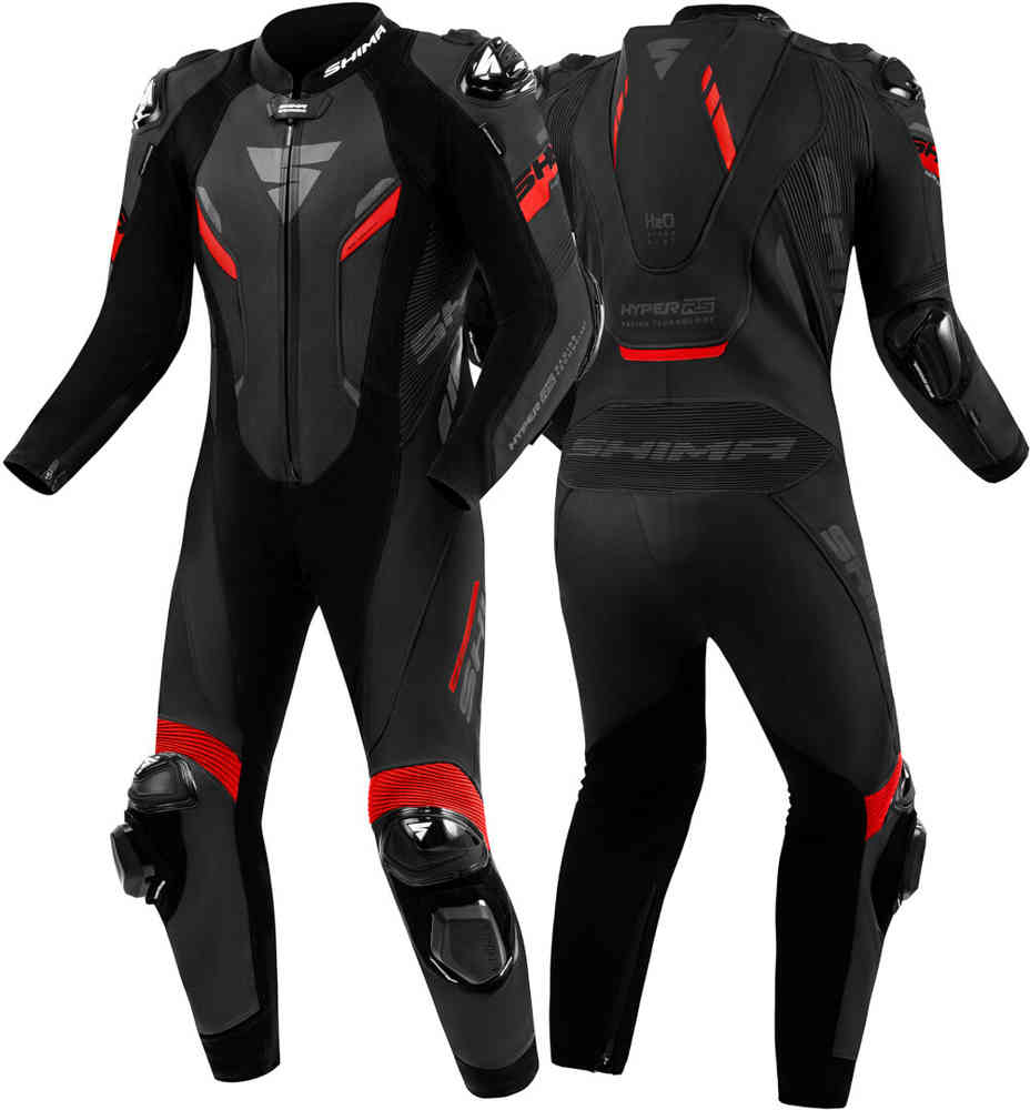 SHIMA Hyper RS perforated One Piece Motorcycle Leather Suit