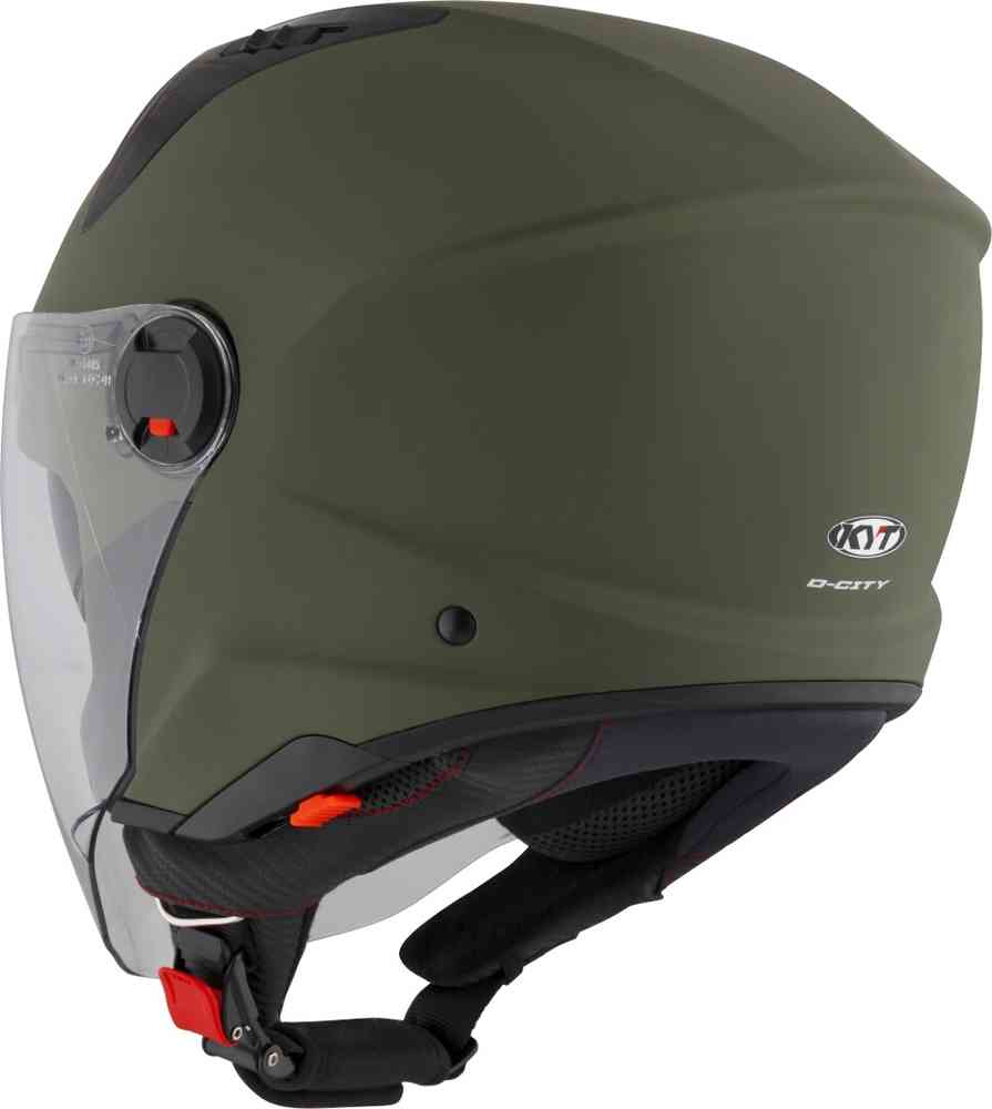 KYT D-City Plain Jet Helmet