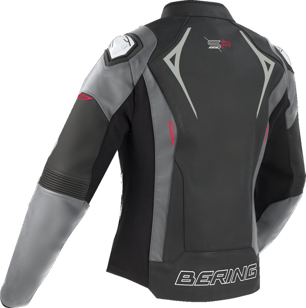 Bering Snap Ladies Leather/Textile Jacket