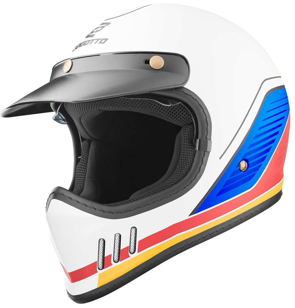 Bogotto FF980 EX-R Caferacer Cross Helmet
