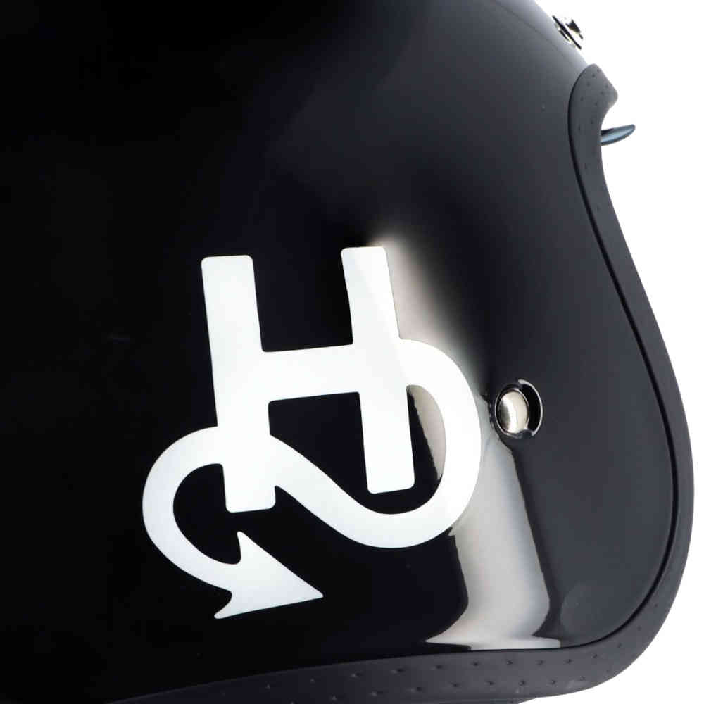 Helstons Logo Jet Helmet