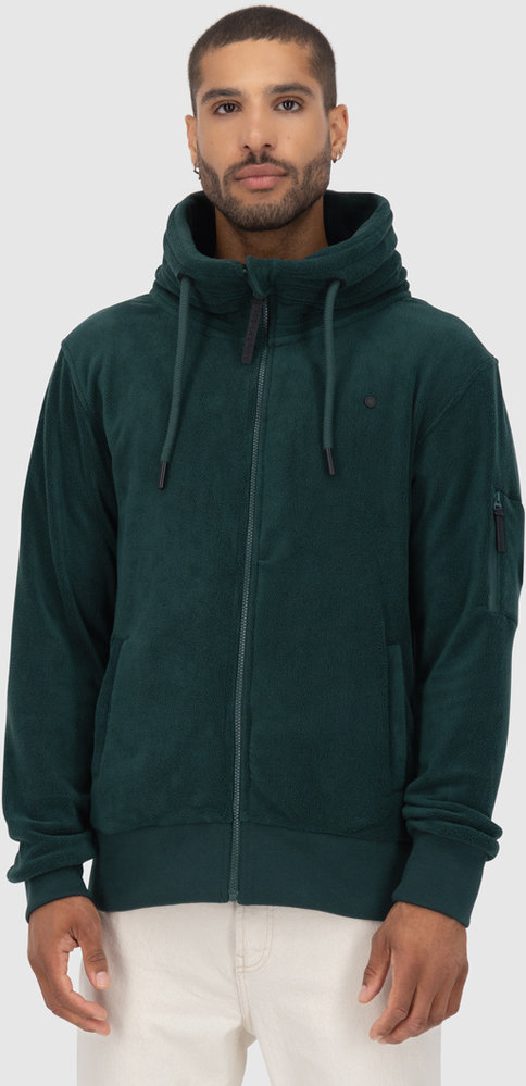 Alife And Kickin EliasAK F Fleece Zip Sweatshirt