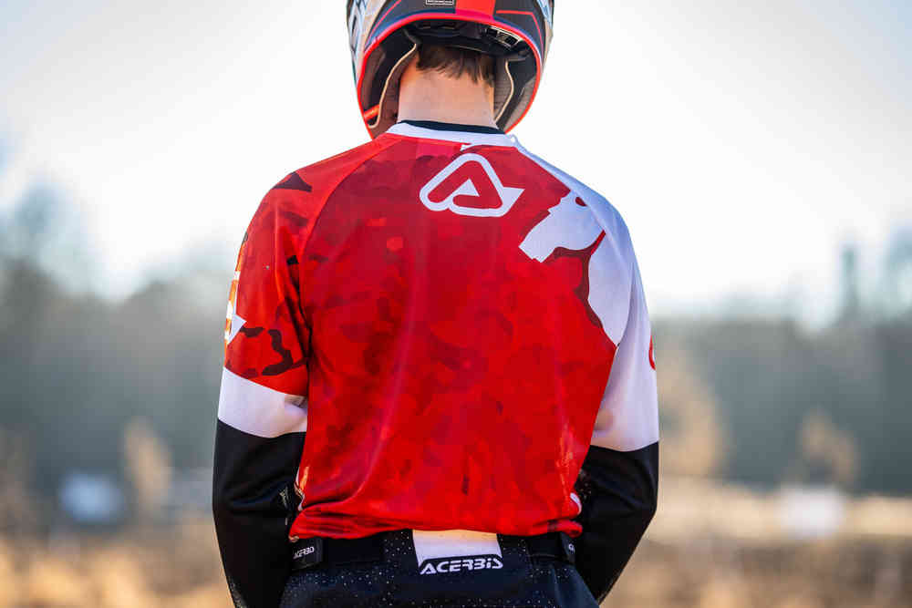 Acerbis J-Windy Vented Watermark Motocross Jersey