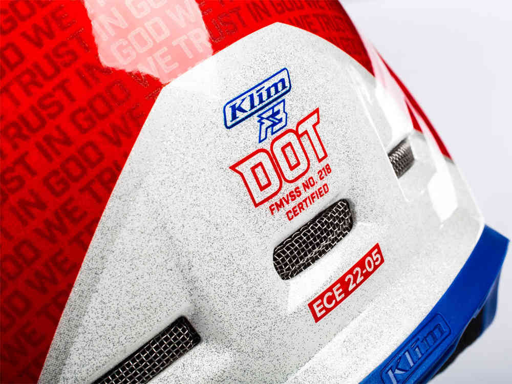 Klim F3 Patriot 2.0 Motocross Helmet