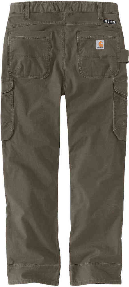 Carhartt Relaxed Fit Straight Steel Rugged Flex Ripstop Double-Front Cargo Pants