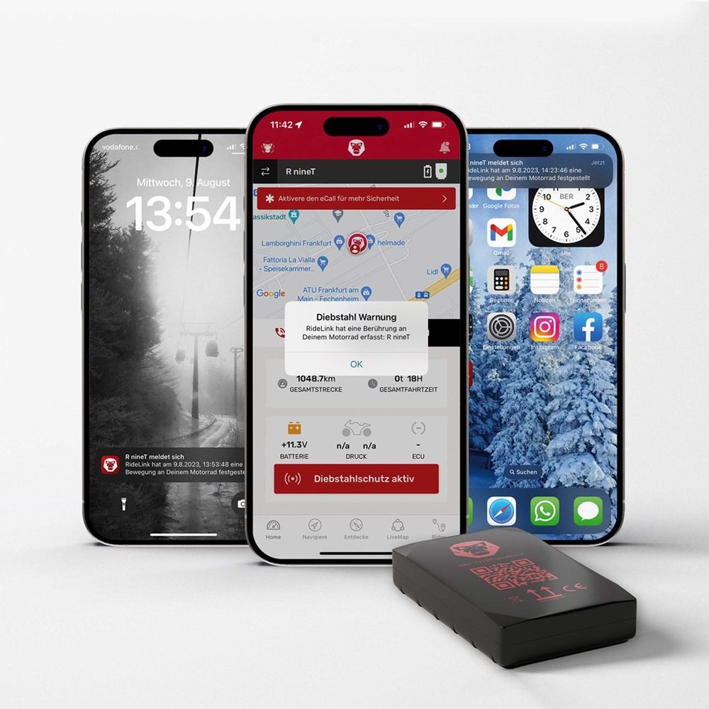 RideLink WingMan 4G, IP54 Tracking Modul