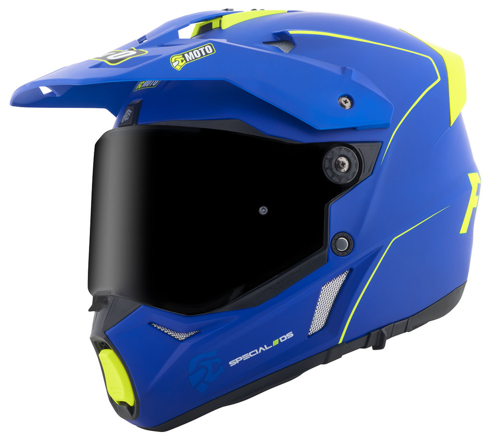 FC-Moto Merkur Pro Straight Enduro Helmet