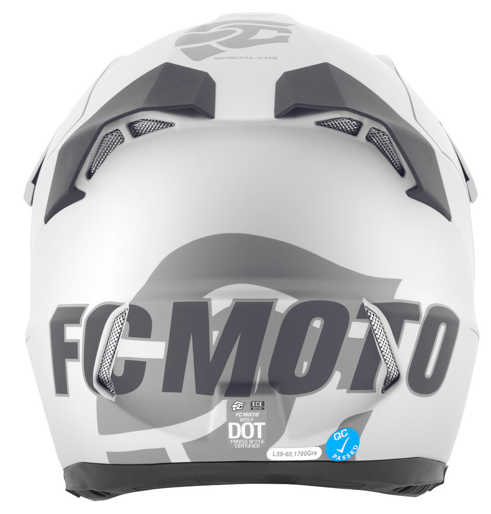 FC-Moto Merkur Straight Motocross Helmet