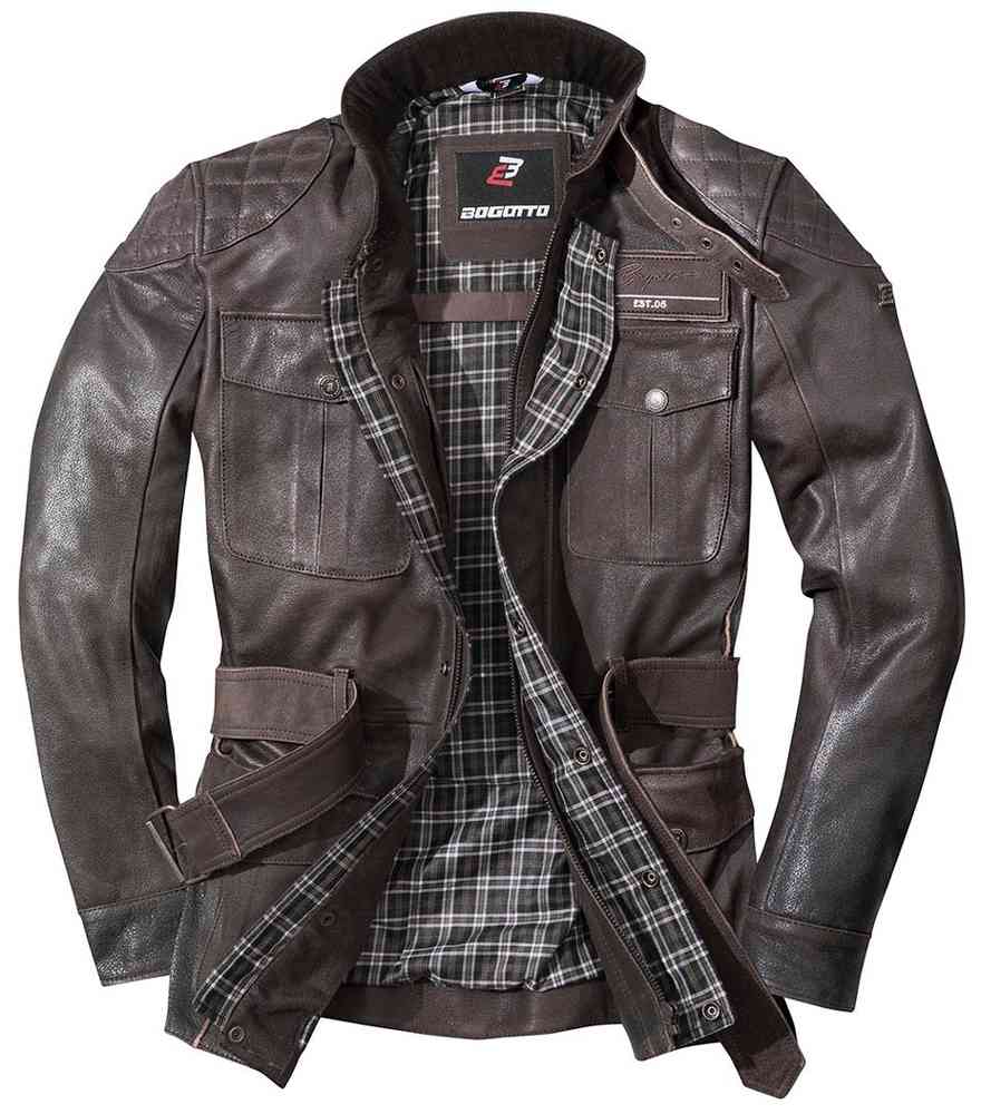 Bogotto Bristol Motorcycle Leather Jacket