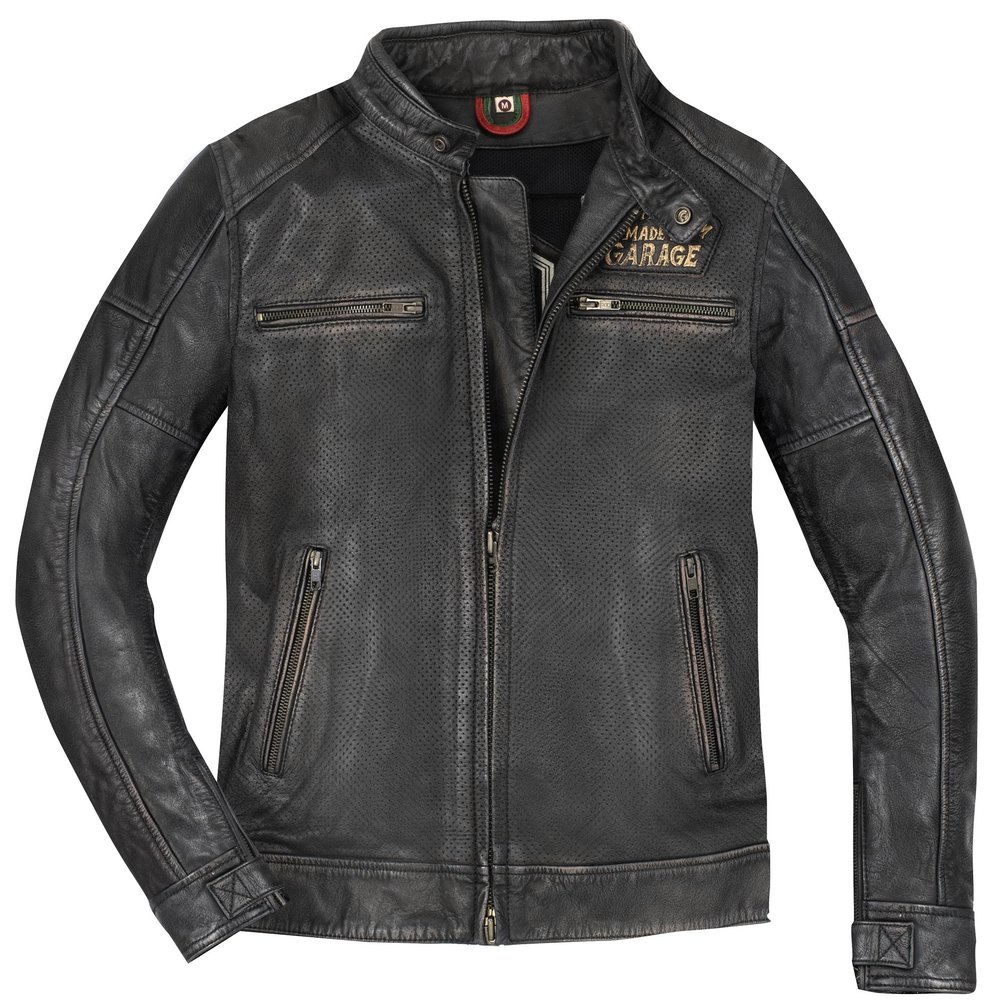 HolyFreedom Zero Summer perforated Motorcycle Leather Jacket