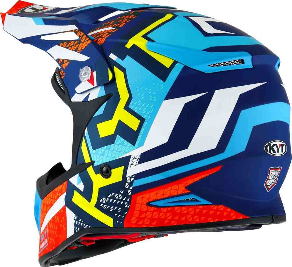 KYT Skyhawk Hyperflow Motocross Helmet