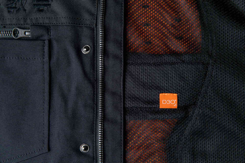 Icon Upstate Canvas National Motorcycle Textile Jacket
