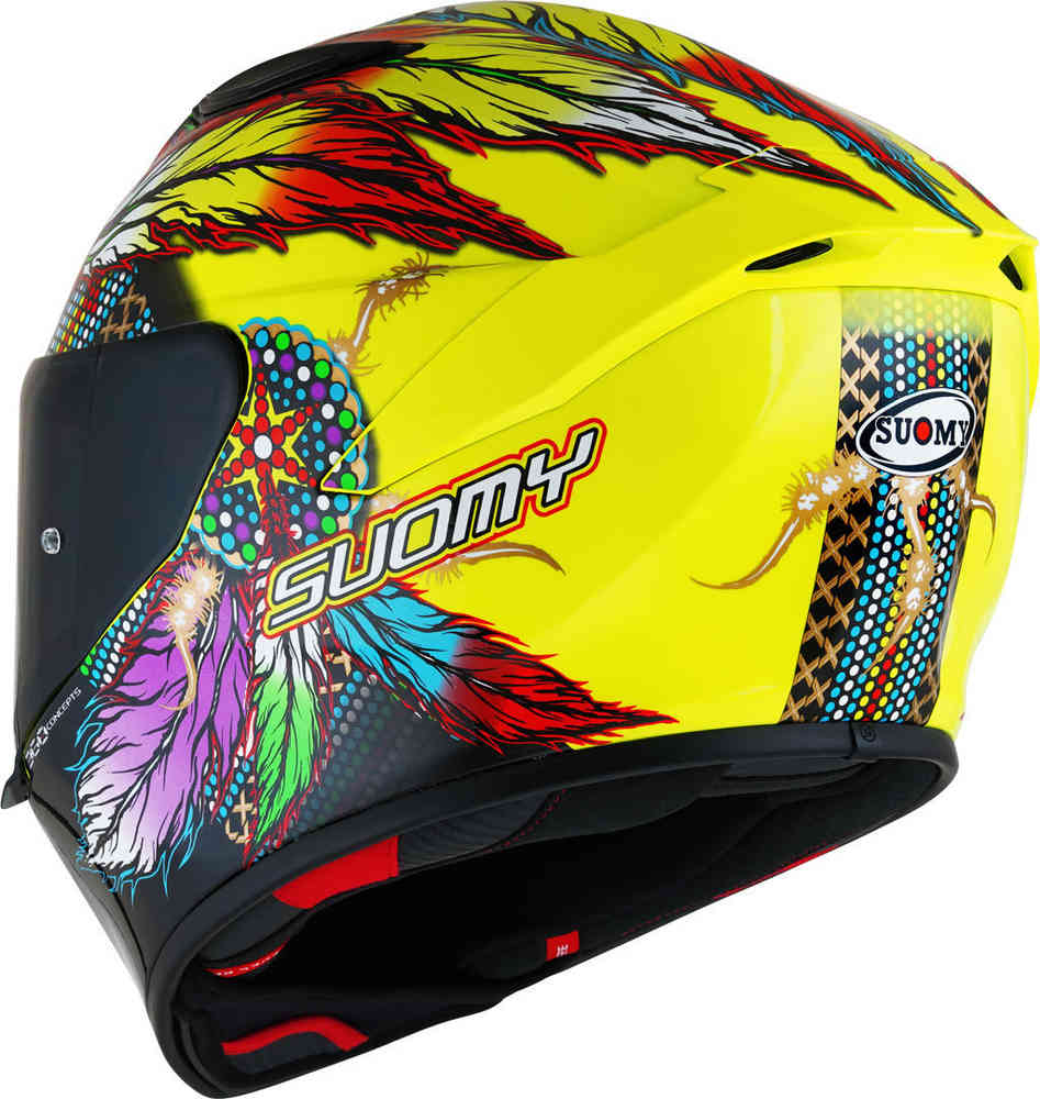 Suomy Track-1 Chieftain Multi Yellow 2023 Helmet