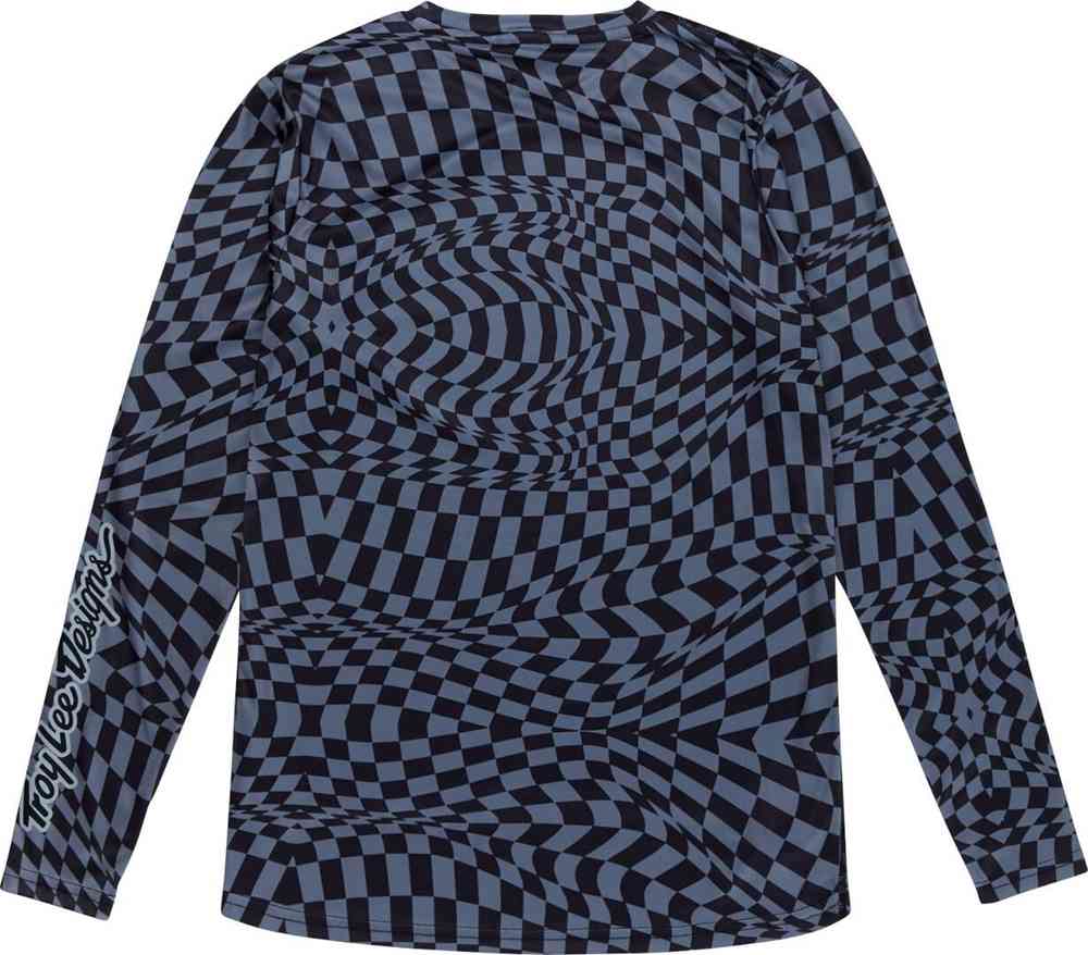 Troy Lee Designs Lilium LS Twisted Checkers Ladies Bicycle Jersey