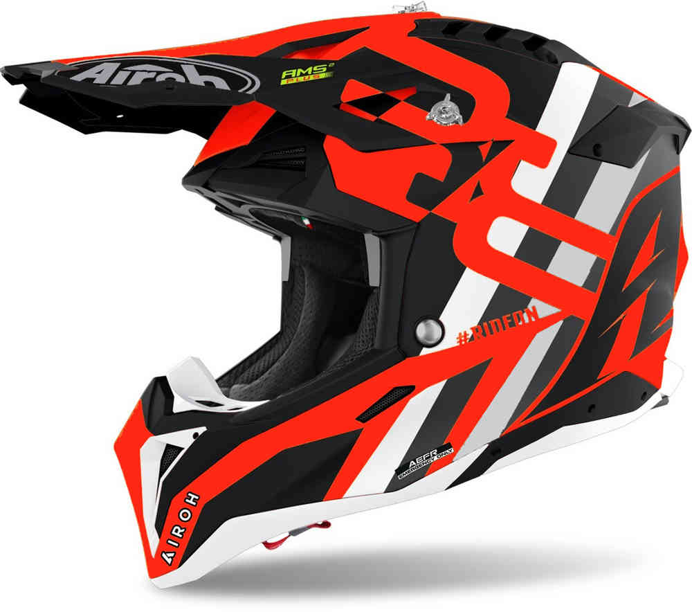 Airoh Aviator 3 Rainbow Carbon Motocross Helmet