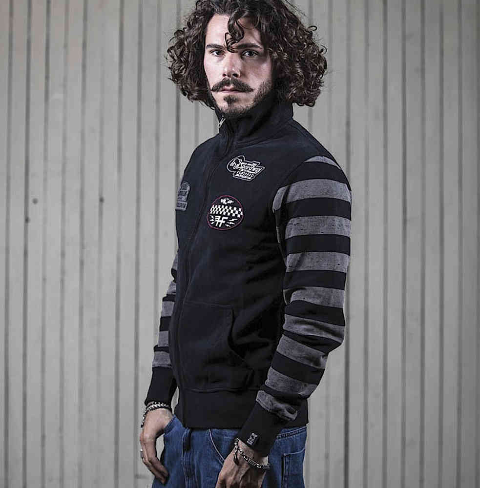 HolyFreedom Leather 2021 Zip Sweatshirt