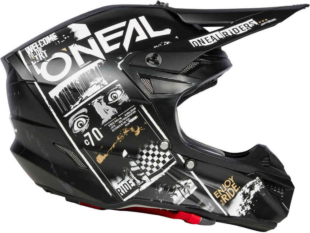Oneal 5Series Polyacrylite Attack Motocross Helmet
