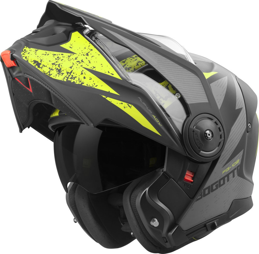 Bogotto FG-102 Safari Fiberglass Enduro Helmet