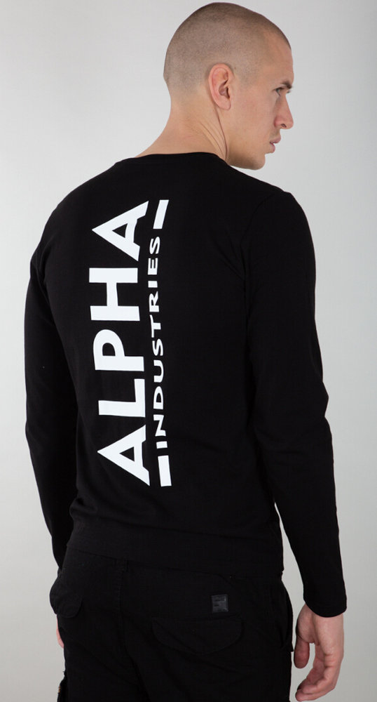 Alpha Industries Back Print Heavy Longsleeve Shirt