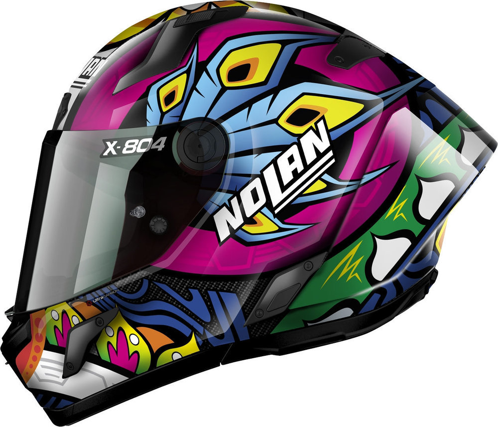 Nolan X-804 RS Ultra Carbon Chaz Davies Replica Helmet