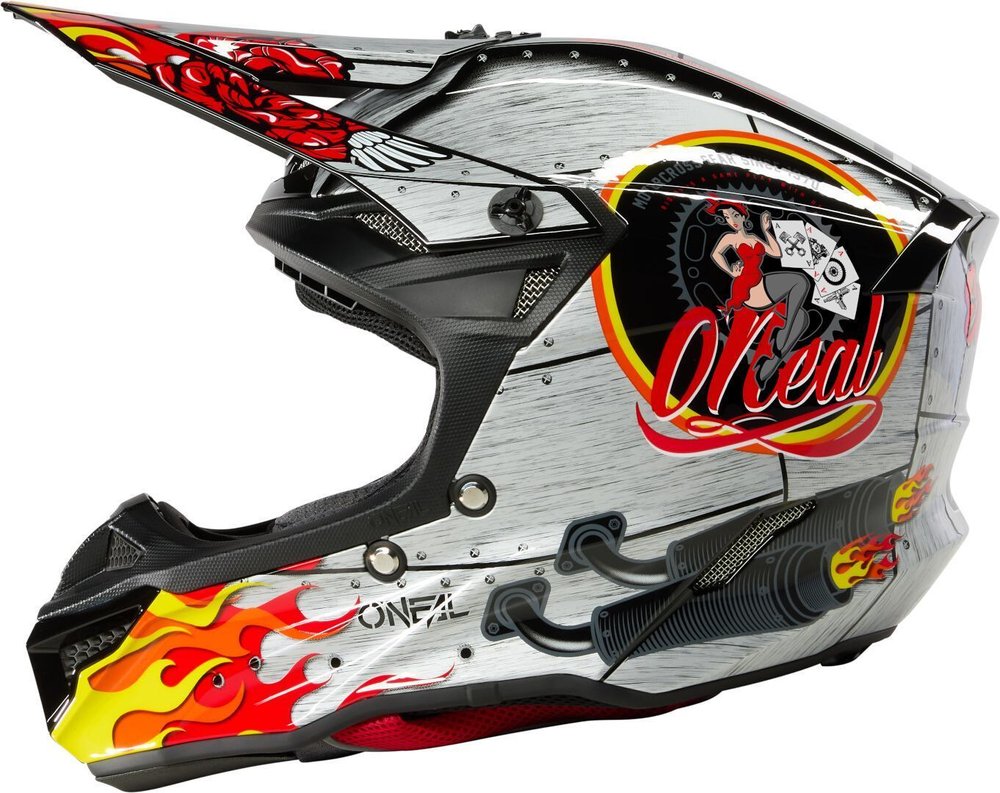 Oneal 5SRS Polyacrylite HR Motocross Helmet