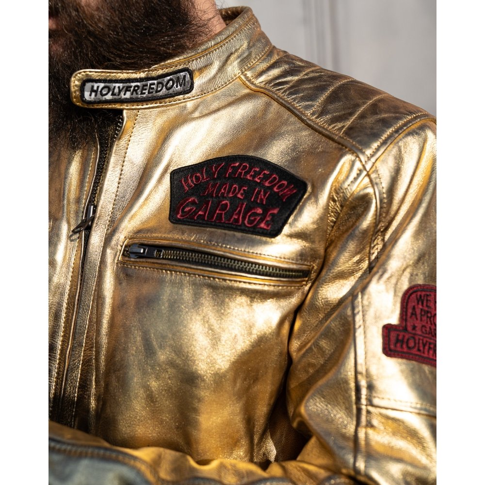 HolyFreedom Zero Lingotto Motorcycle Leather Jacket