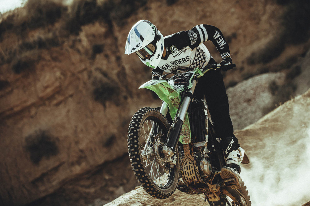 HJC i50 Erased Motocross Helmet