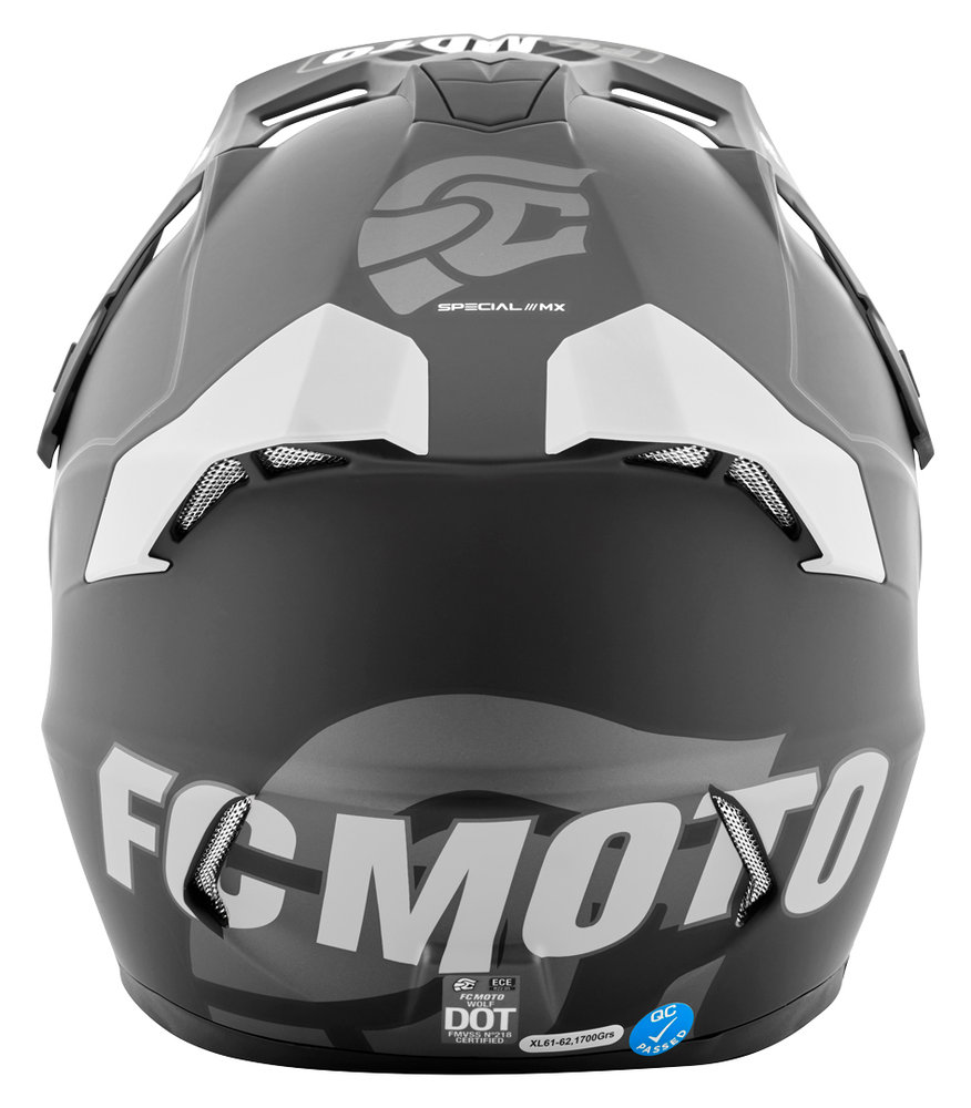 FC-Moto Merkur Straight Motocross Helmet