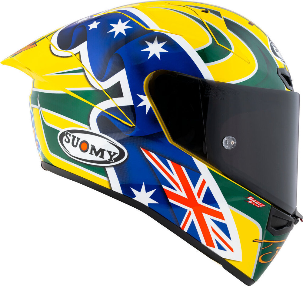 Suomy S1-XR GP Troy Bayliss Replica 2005 FIM E06 Helmet