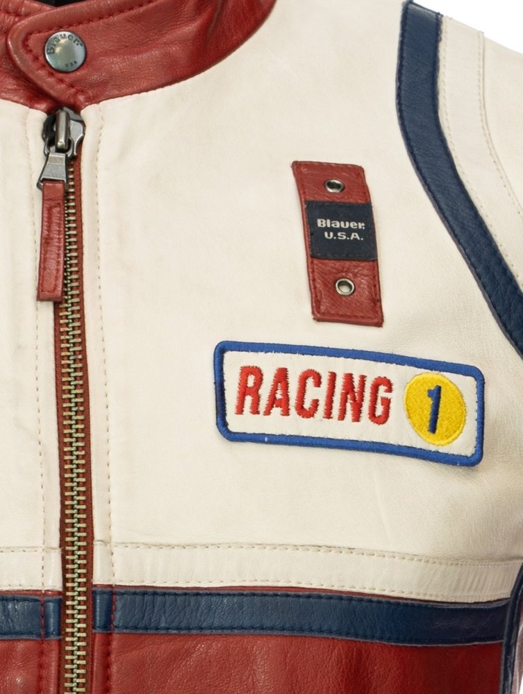 Blauer USA Anderson Leather Jacket