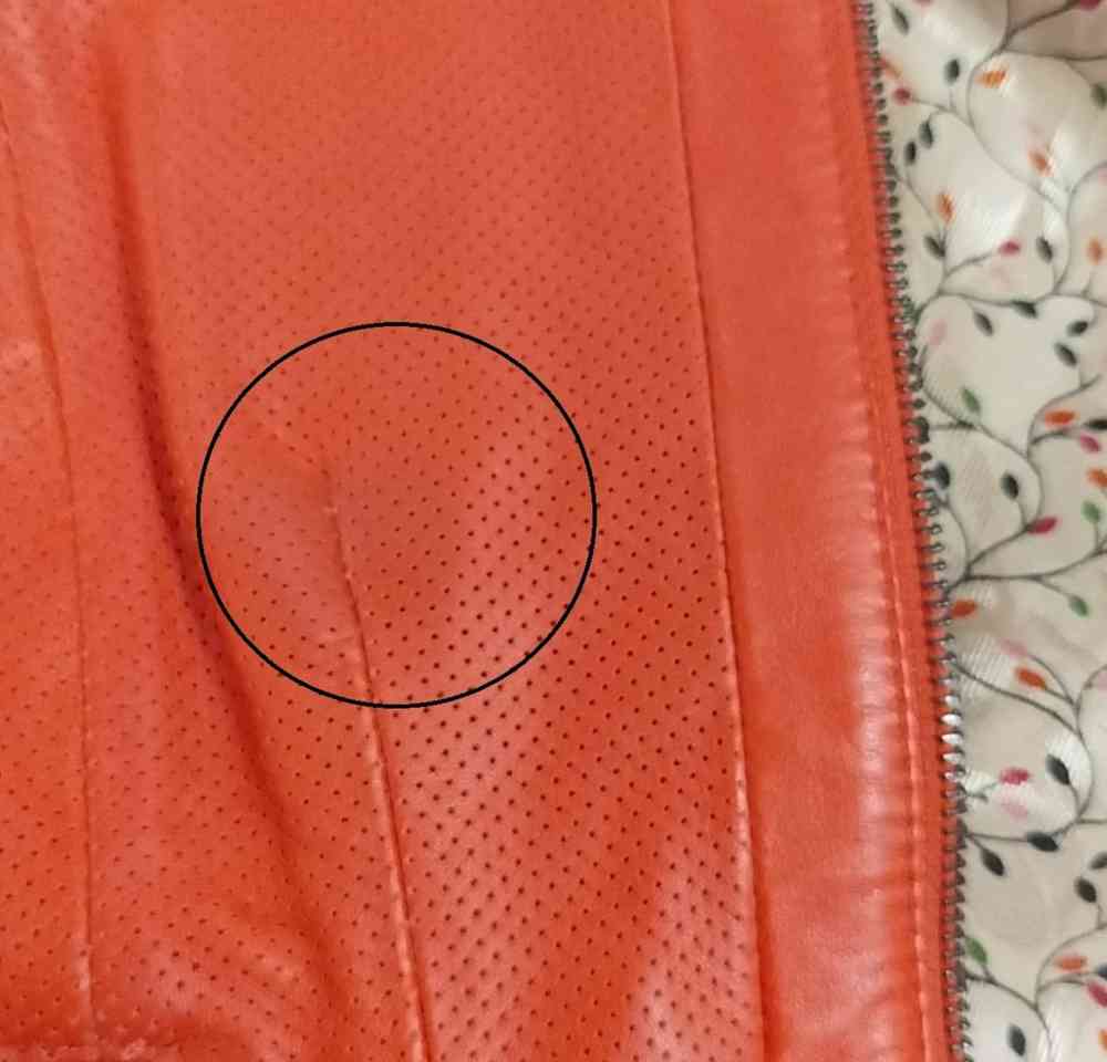 Blauer USA Icon Biker ladies leather jacket 2nd choice item