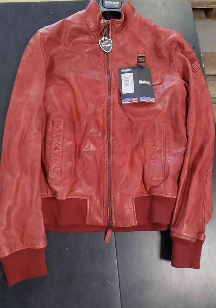 Blauer USA Nevada leather jacket 2nd choice item