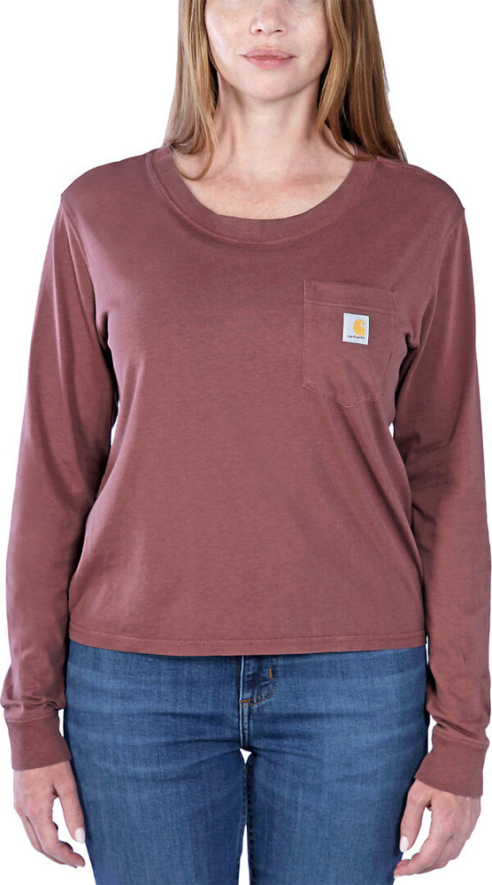 Carhartt Relaxed Fit Lightweight Pocket Ladies Long Sleeve Shirt