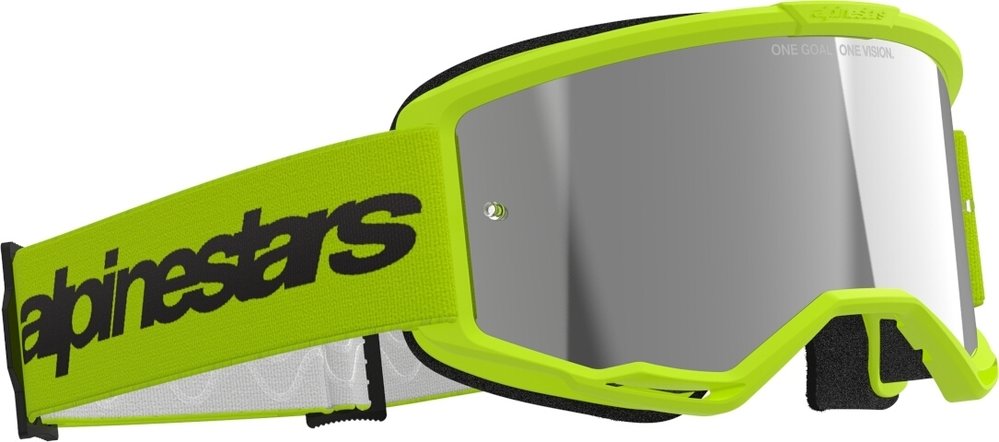 Alpinestars Vision 3 Wordmark Mirror Motocross Goggles