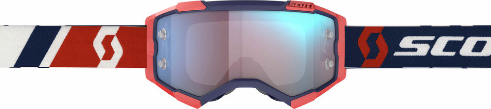 Scott Fury red/blue Motocross Goggles