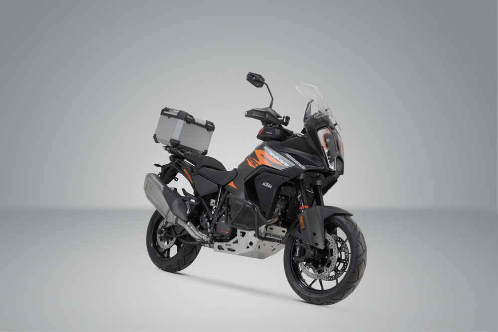 SW-Motech TRAX ADV top case system - Silver. KTM 1290 Super Adventure (21-).