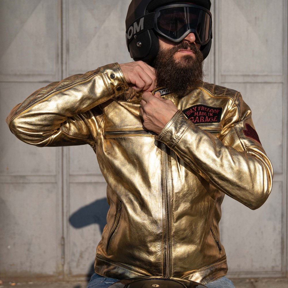 HolyFreedom Zero Lingotto Motorcycle Leather Jacket