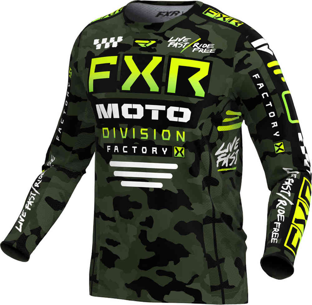 FXR Podium 2024 Youth Motocross Jersey