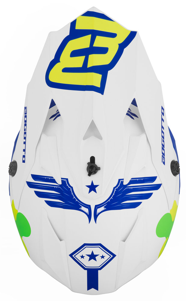 Bogotto V328 Camo Fiberglass Motocross Helmet