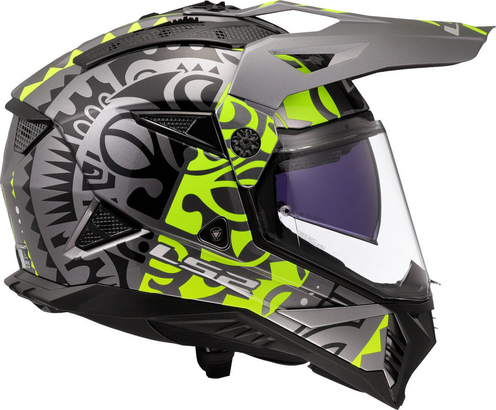 LS2 MX702 Pioneer II Rangi Motocross Helmet