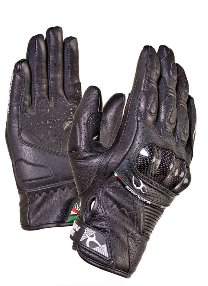 MUGENRACE Figuratore perforated Motorcycle Gloves