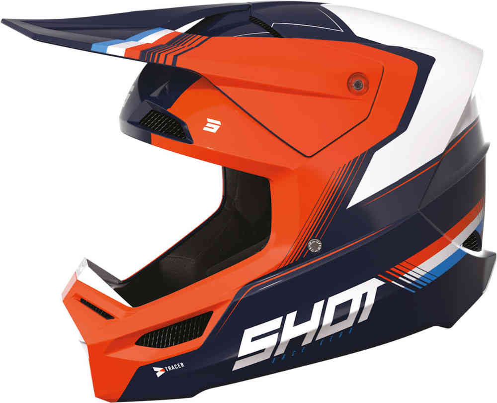 Shot Race Tracer Motocross Helmet
