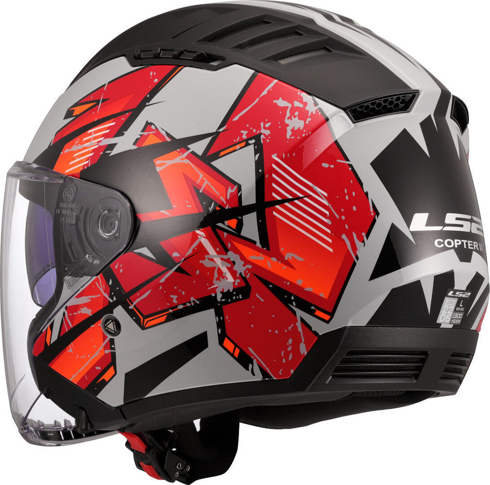 LS2 OF600 Copter II Kanji Jet Helmet