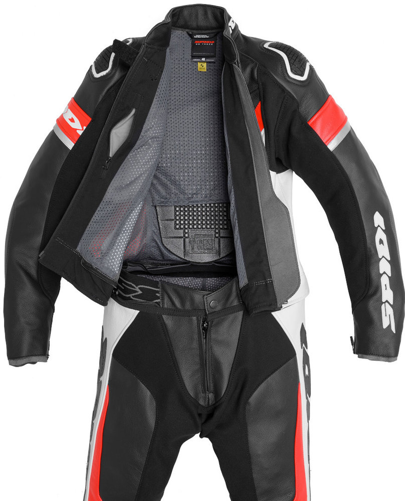 Spidi Laser Touring Two Piece Ladies Motorcycle Leather Suit