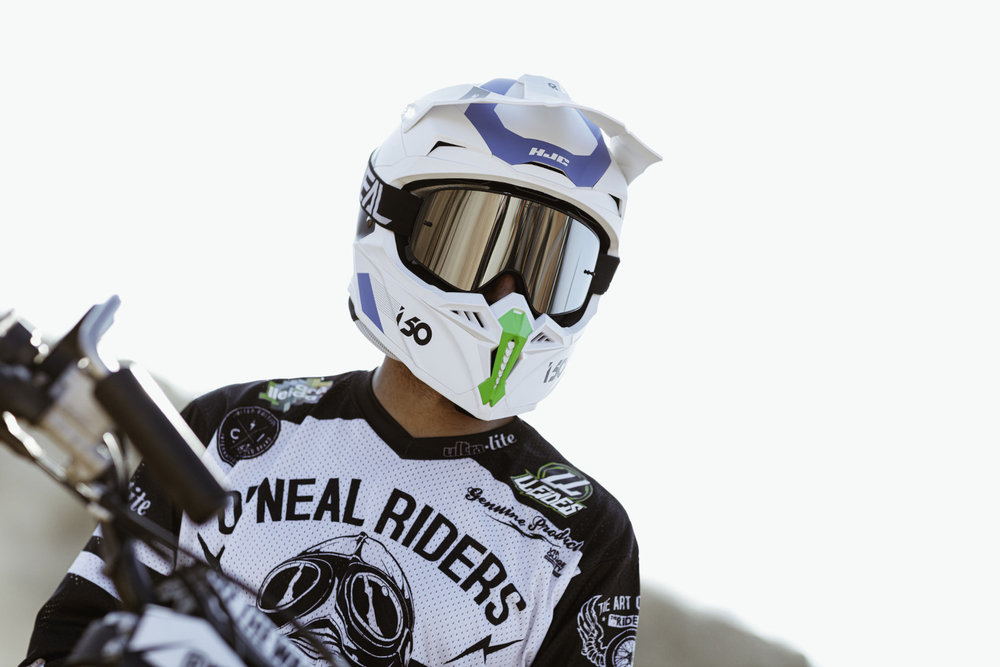 HJC i50 Erased Motocross Helmet